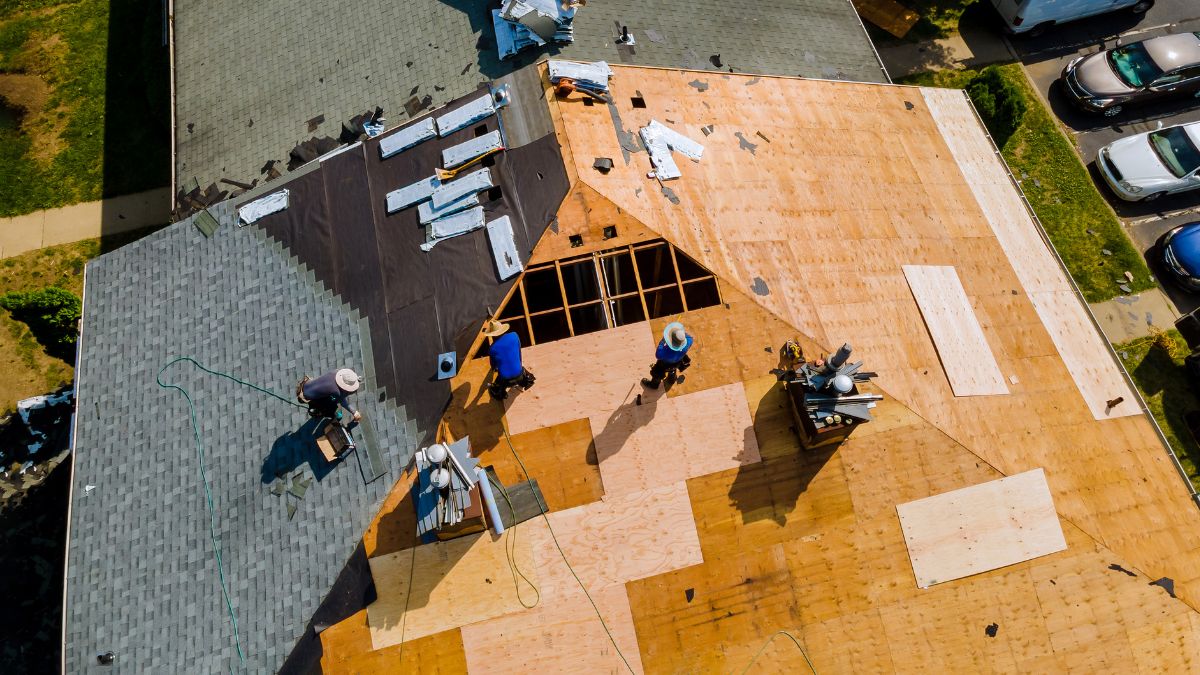 Repairing your roof? Consider collecting rainwater